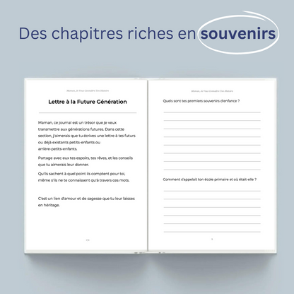 Tatie : Je veux connaître ton histoire.
