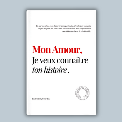 Journal Personnalisable : Je veux connaître ton histoire.