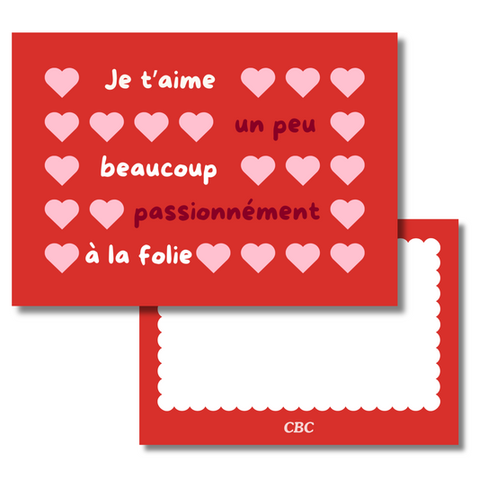 Carte à remplir